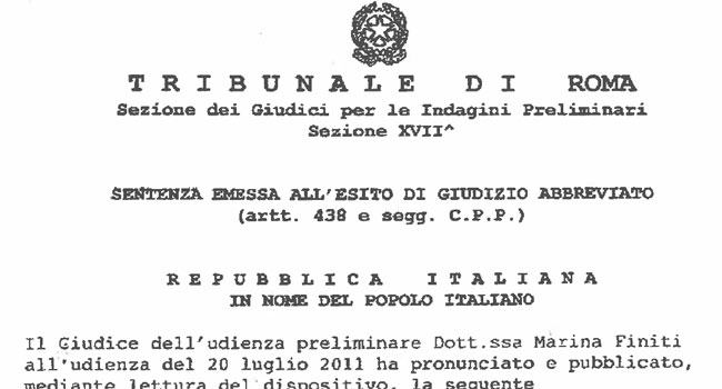 Leggi tutta la sentenza !